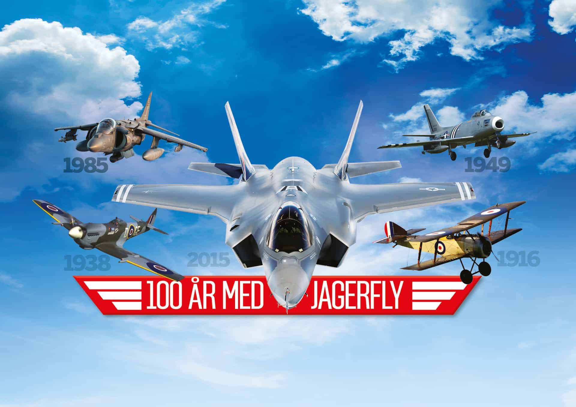 100 år med jagerfly