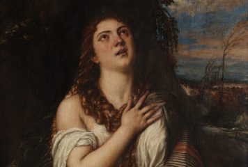 Maleri av Penitent Magdalene