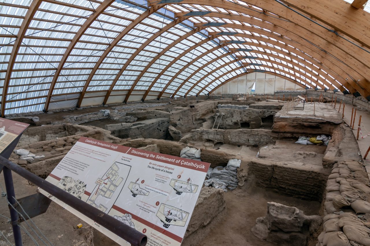 Çatalhöyük er på UNESCOs verdensarvliste, og er i dag et område med høy arkeologisk aktivitet