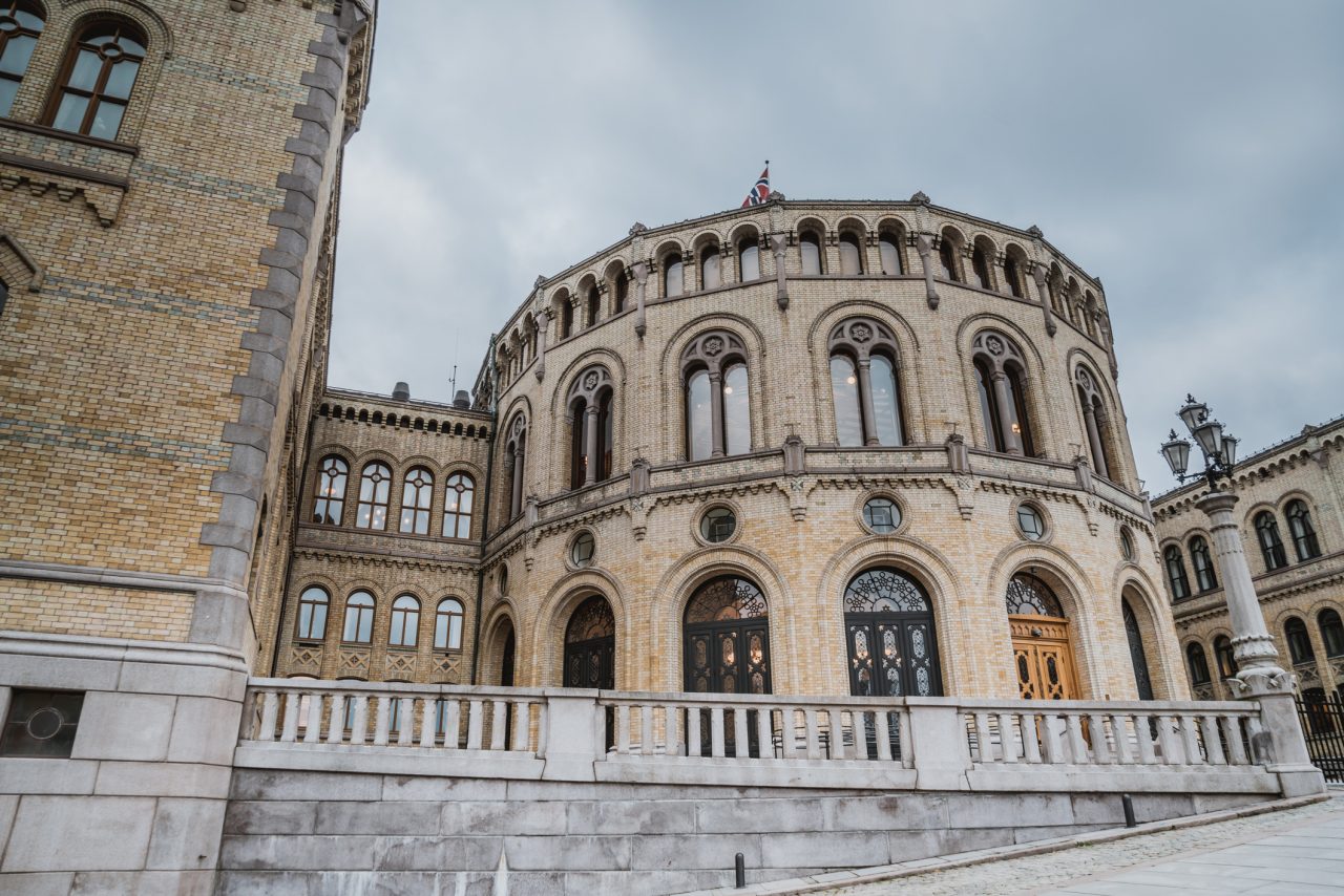 Bilde av Stortinget i Oslo, Norge