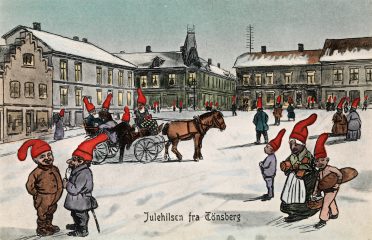 Julehilsen fra Tønsberg 1908