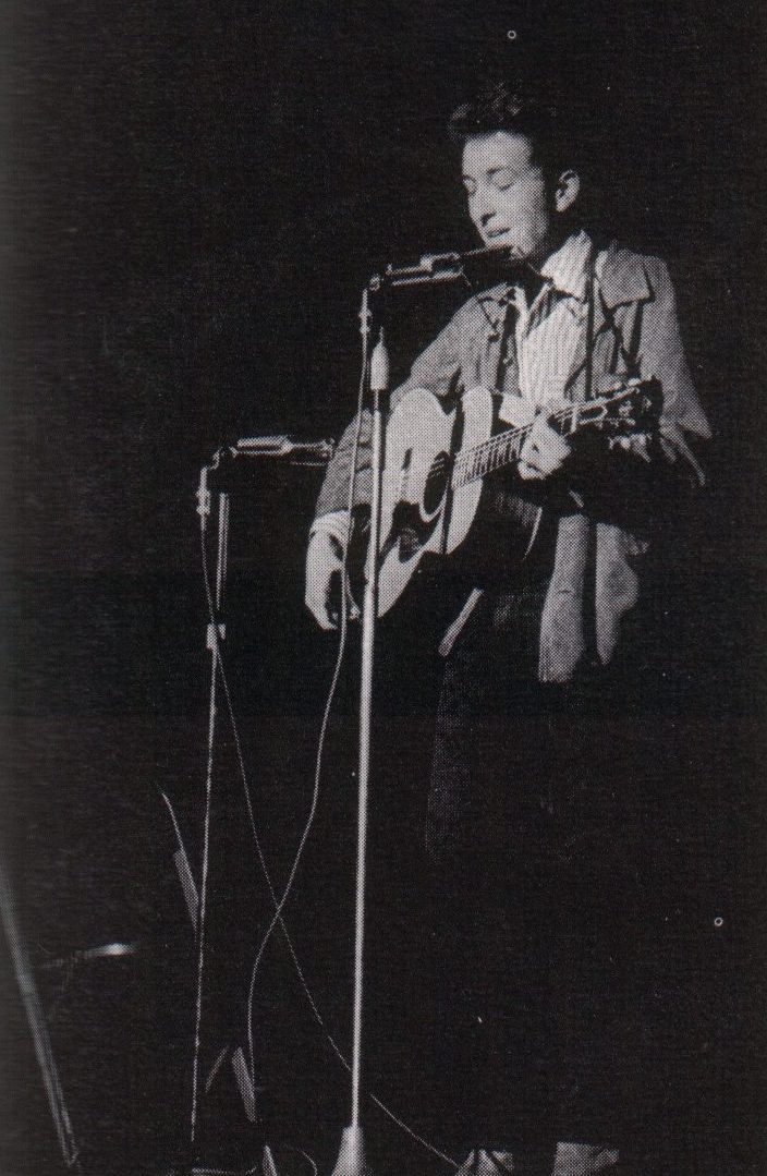 Bob Dylan i årboken til St. Lawrence College, 1964