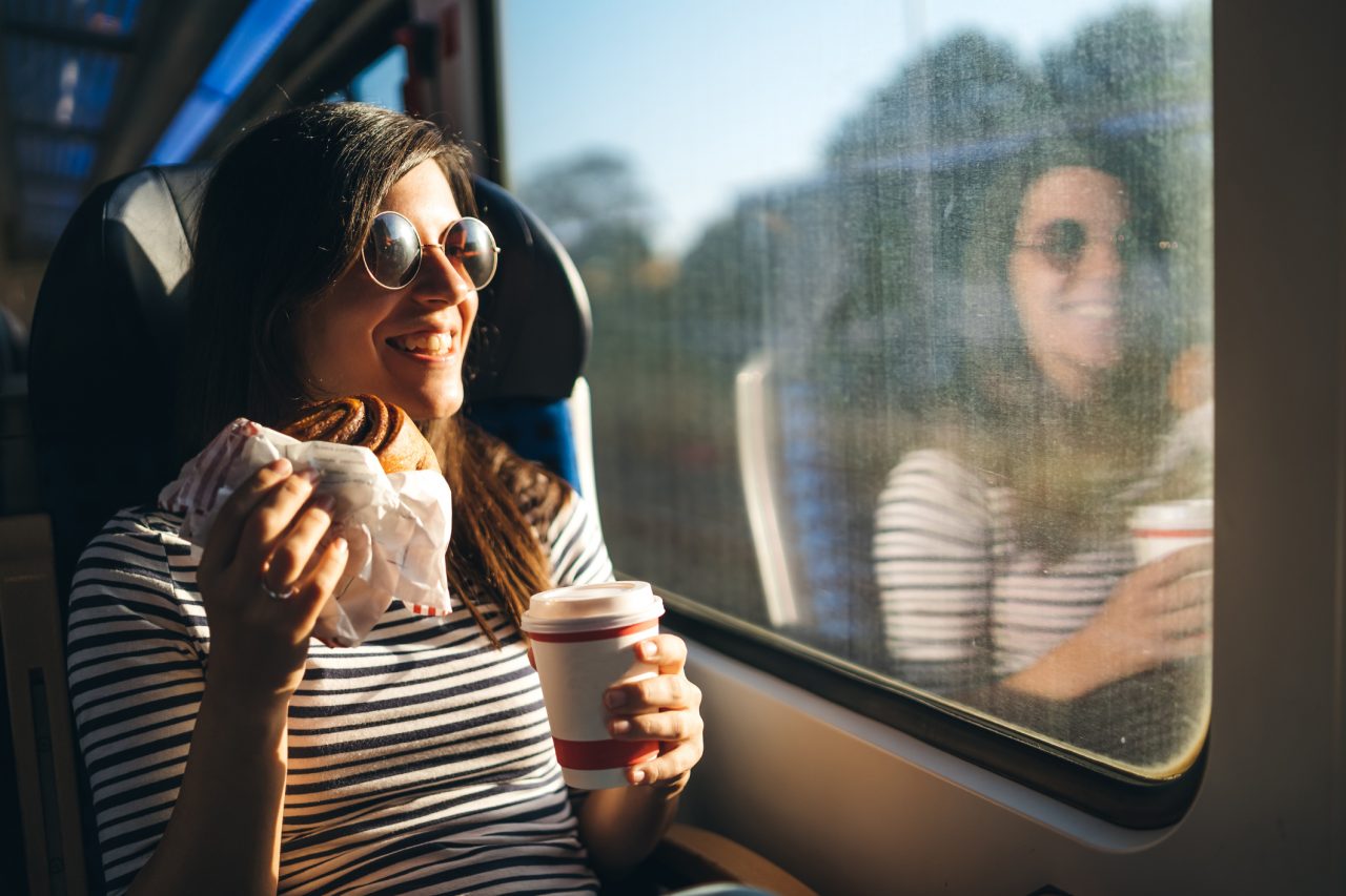 Kaffe på tog