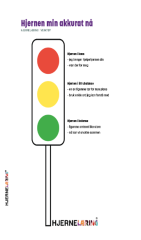 Trafikklys som viser ulike følelsesnivåer