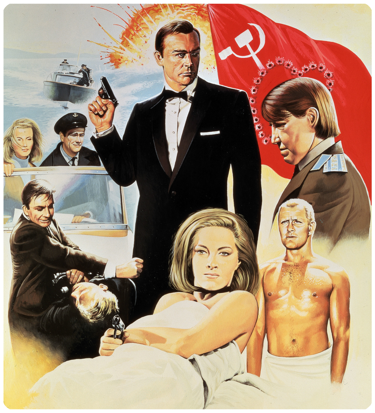 Plakat av James Bond-filmen «From Russia with Love»