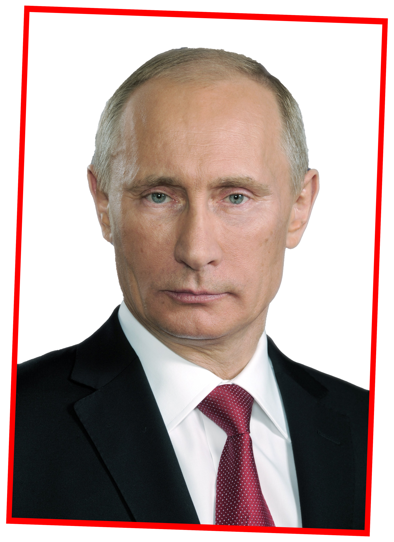 Portrett av Russlands president Vladimir Putin