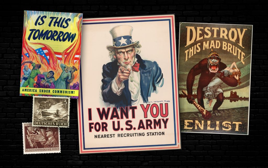 Klassisk propaganda fra krigshistorien