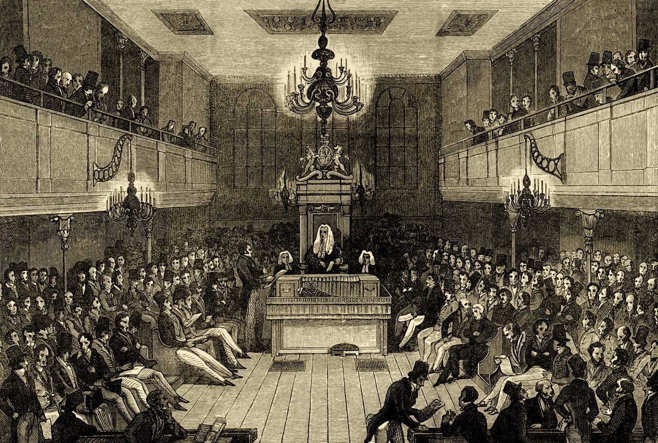 Interior of the House of Commons before 1834