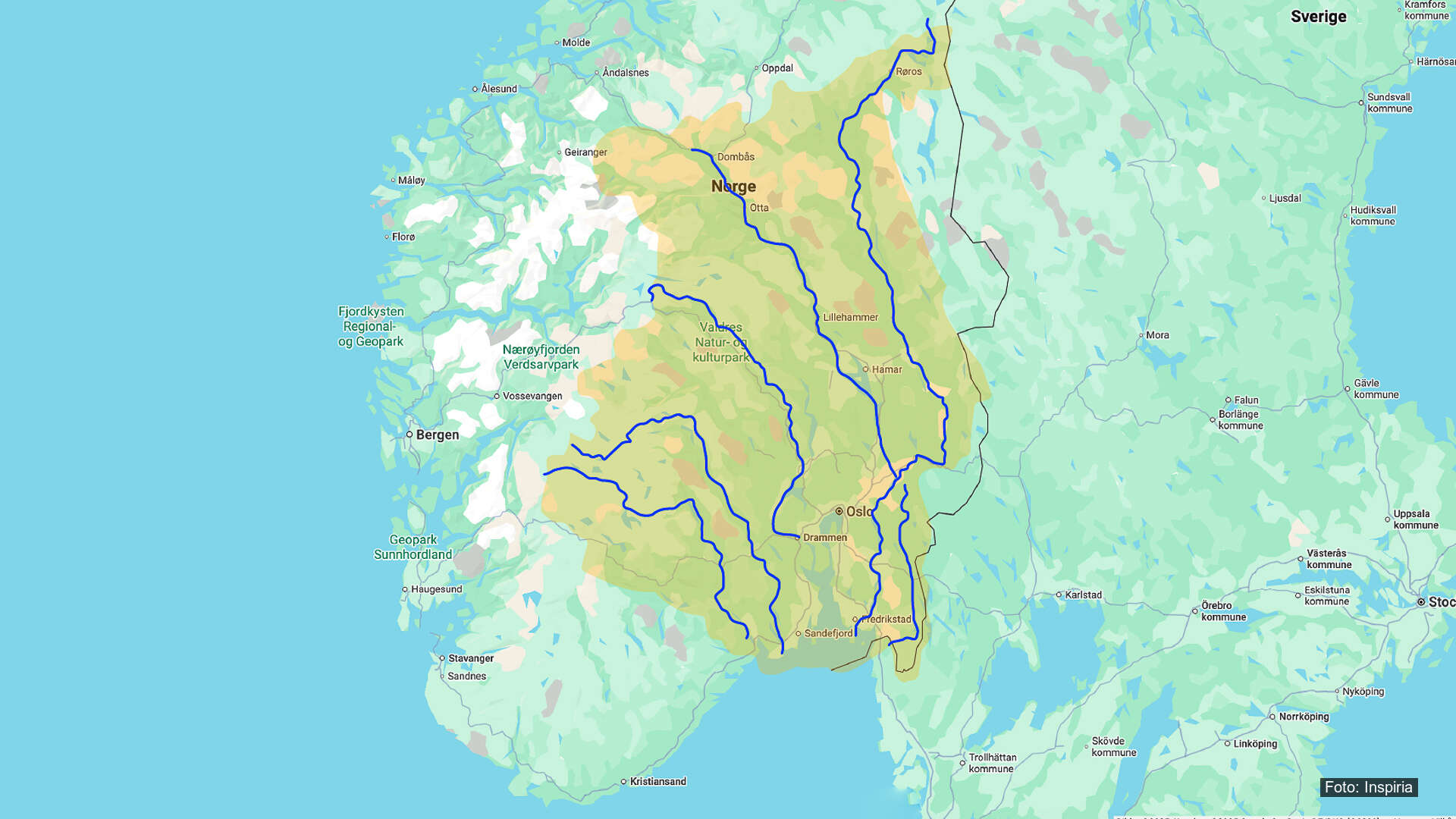 Tilførsler fra land