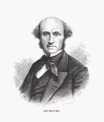 Illustrasjon av John Stuart Mill