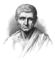 Antikk illustrasjon av Aristoteles